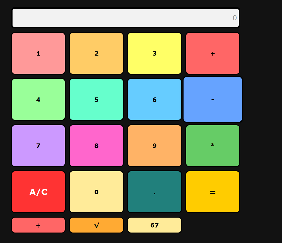 Calculator screenshot